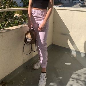 Purple Cargo pant